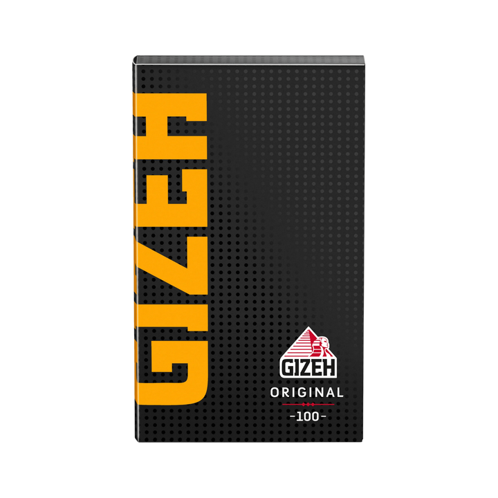 GIZEH BLACK Original Zigarettenpapier Packung mit 100 Blatt