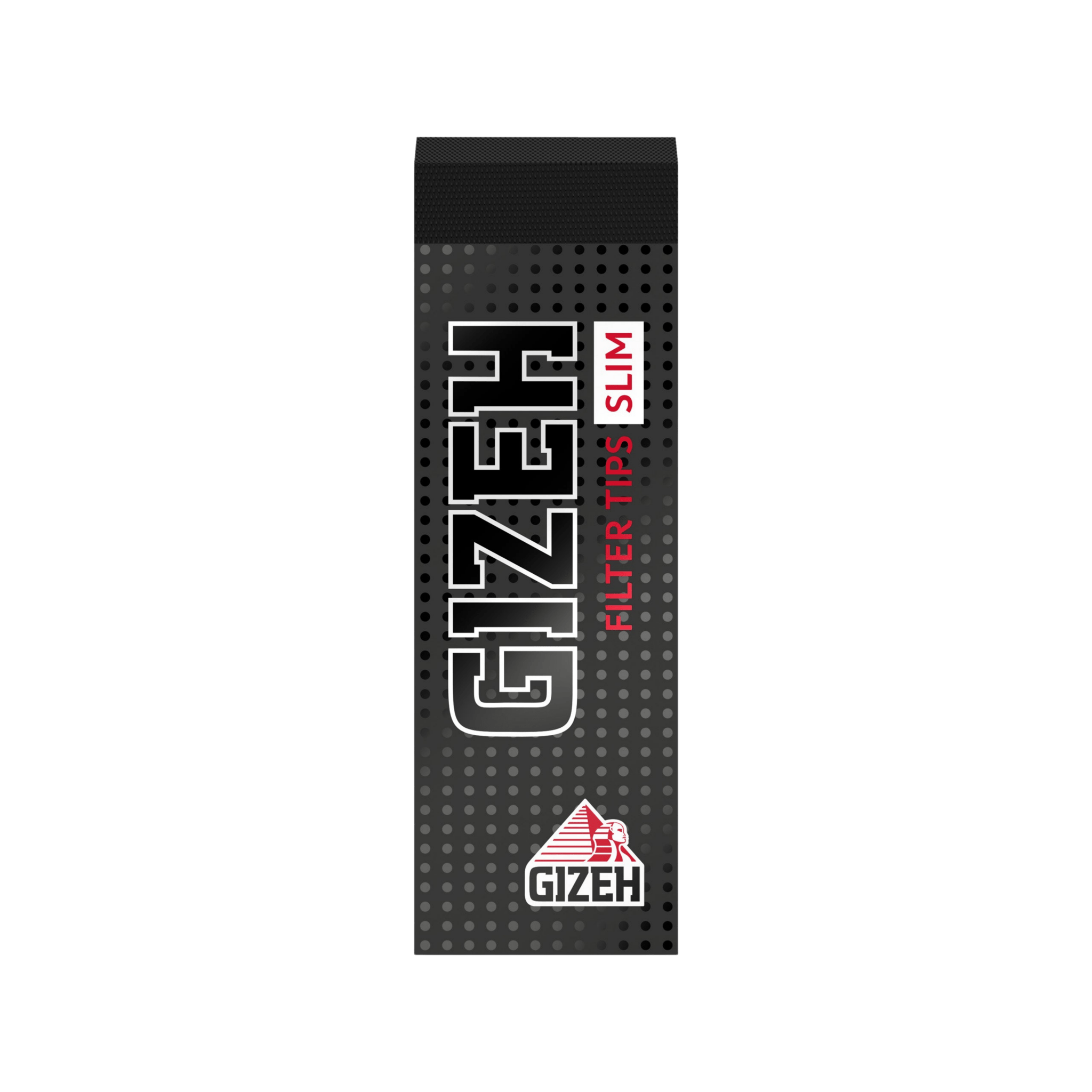 GIZEH Filter Tips Slim Papierfilter Heft mit 35 Tips