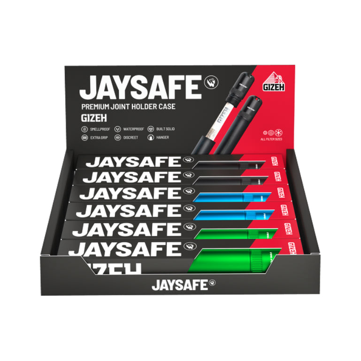Gizeh Jaysafe farbige Aufbewahrungsdosen, 6 Stück