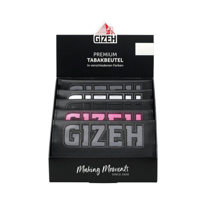 GIZEH Premium Tabakbeutel Drehtasche für Tabak und Zubehör