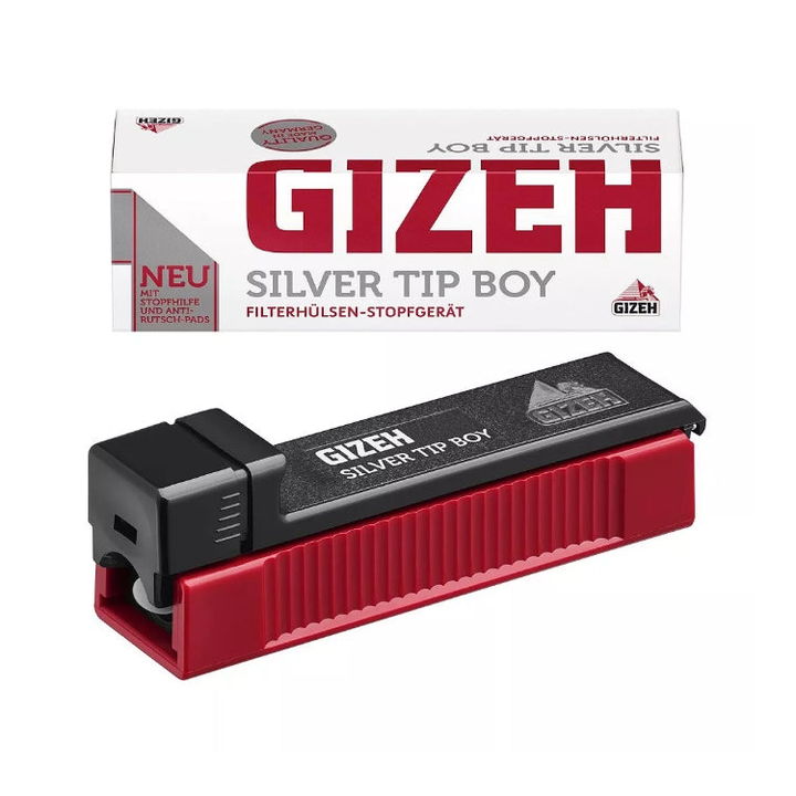GIZEH Silver Tip Boy Filtertip-Spender, 1 Stück