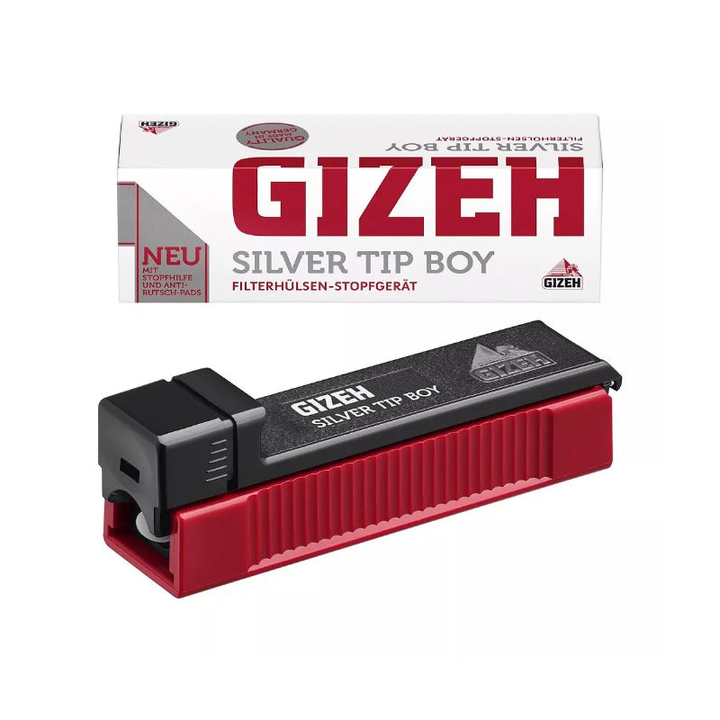 GIZEH Silver Tip Boy Filtertip-Spender, 1 Stück