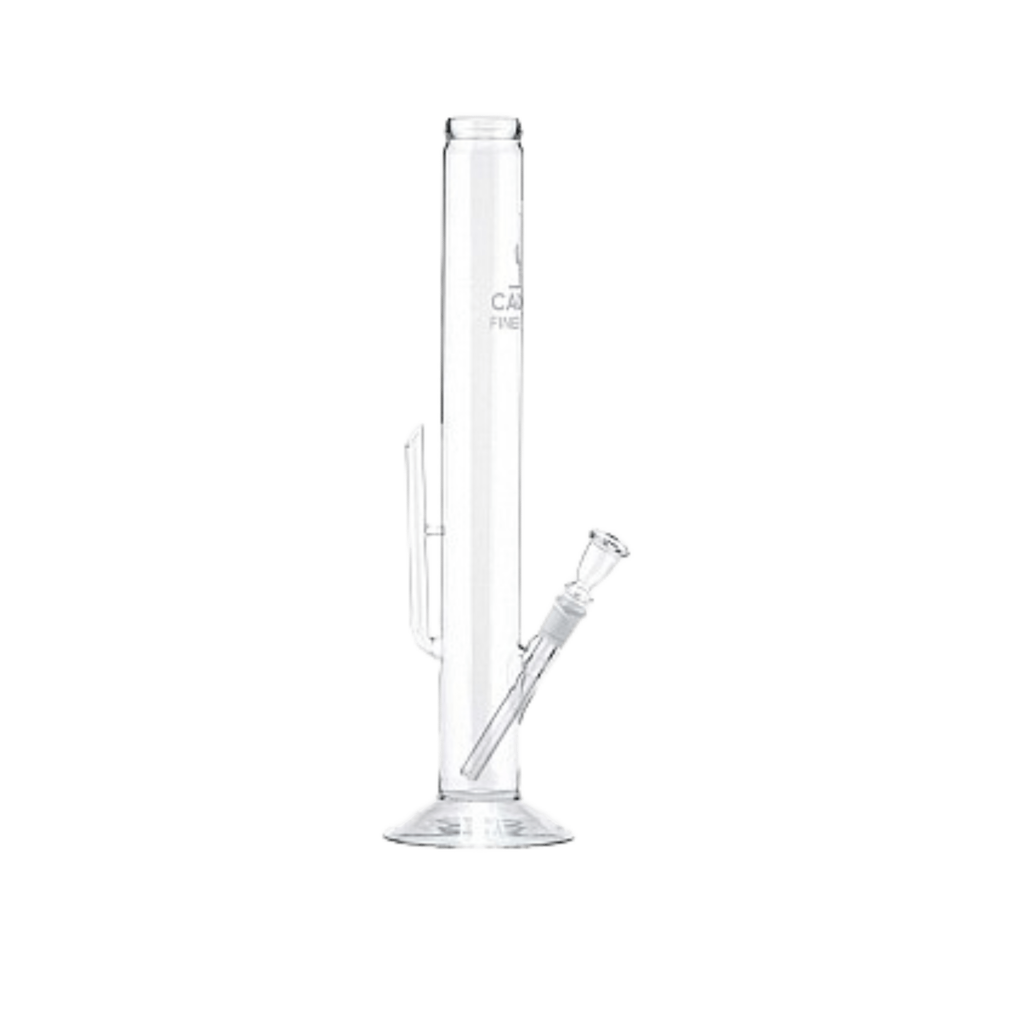 Glas Bong Cactus 46 cm, transparent mit Gravur