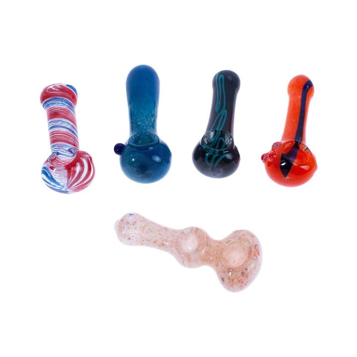 Glas-Pipe assortiert, 10.6 cm, 1 Stück