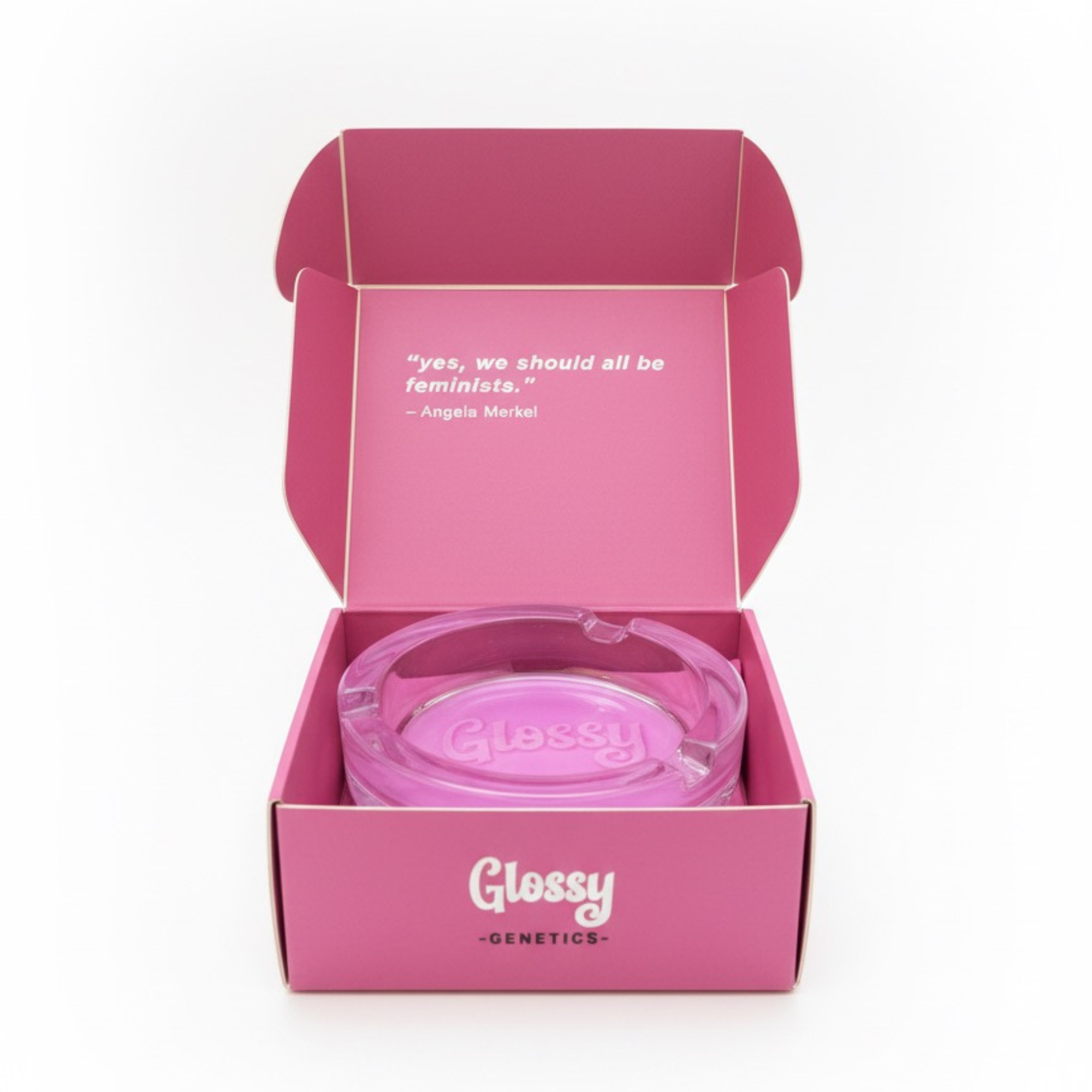 Glossy Genetics Glas Aschenbecher Ø 110 mm