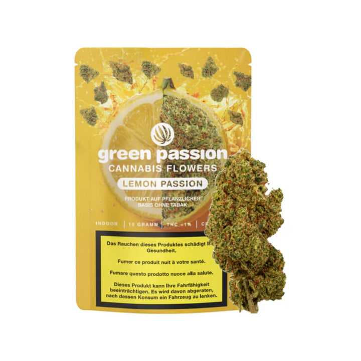 Green Passion Lemon Passion Indoor – CBD-Blüten, 2 g, Ansicht 1