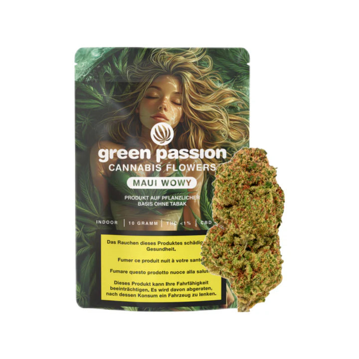 Green Passion Maui Wowy Indoor CBD-Blüten, 2 g