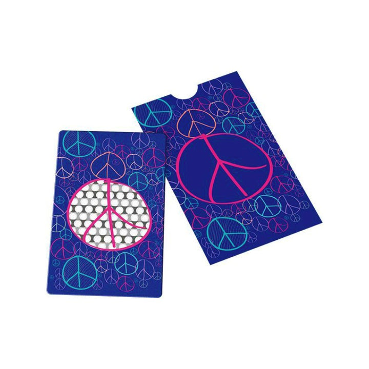 V Syndicate Grinder Card Peace 61 – Reibe in Kreditkarten-Format