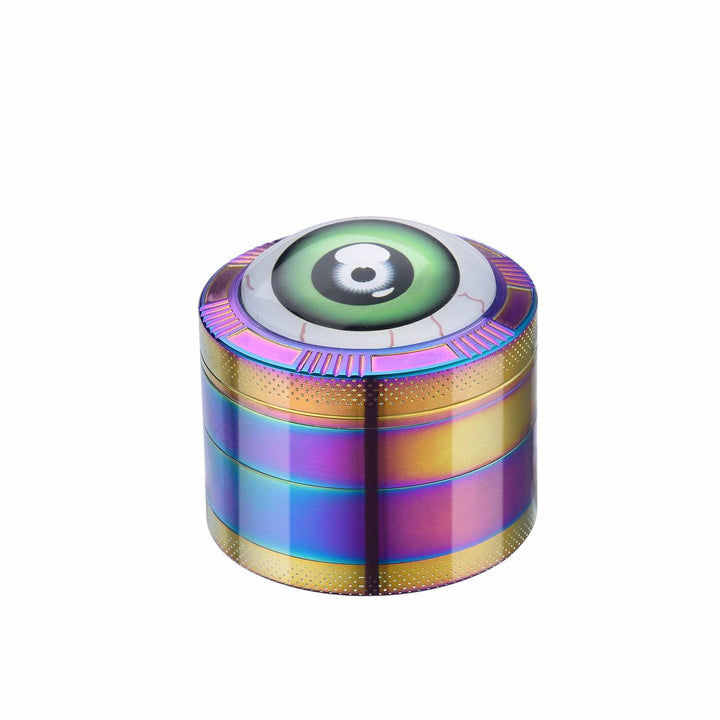 Red Eyes Rainbow Grinder in Grün, 4-teilig, 50 mm