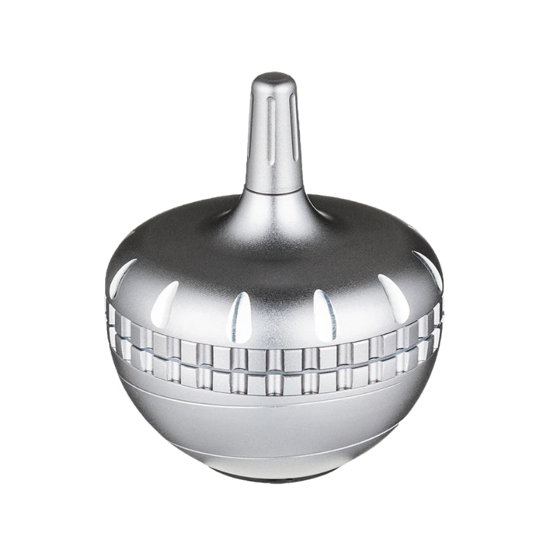 Gyro Grinder Kreisel 3-teilig, Metall Chrom, Ø 63 mm – Kräutermühle