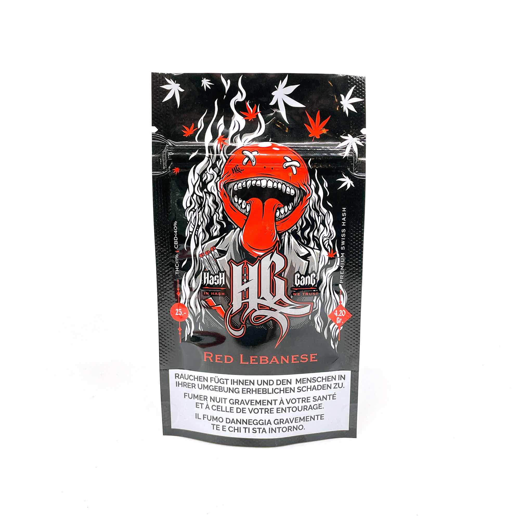 Red Lebanese CBD-Hasch von Hash Gang, 4.2g