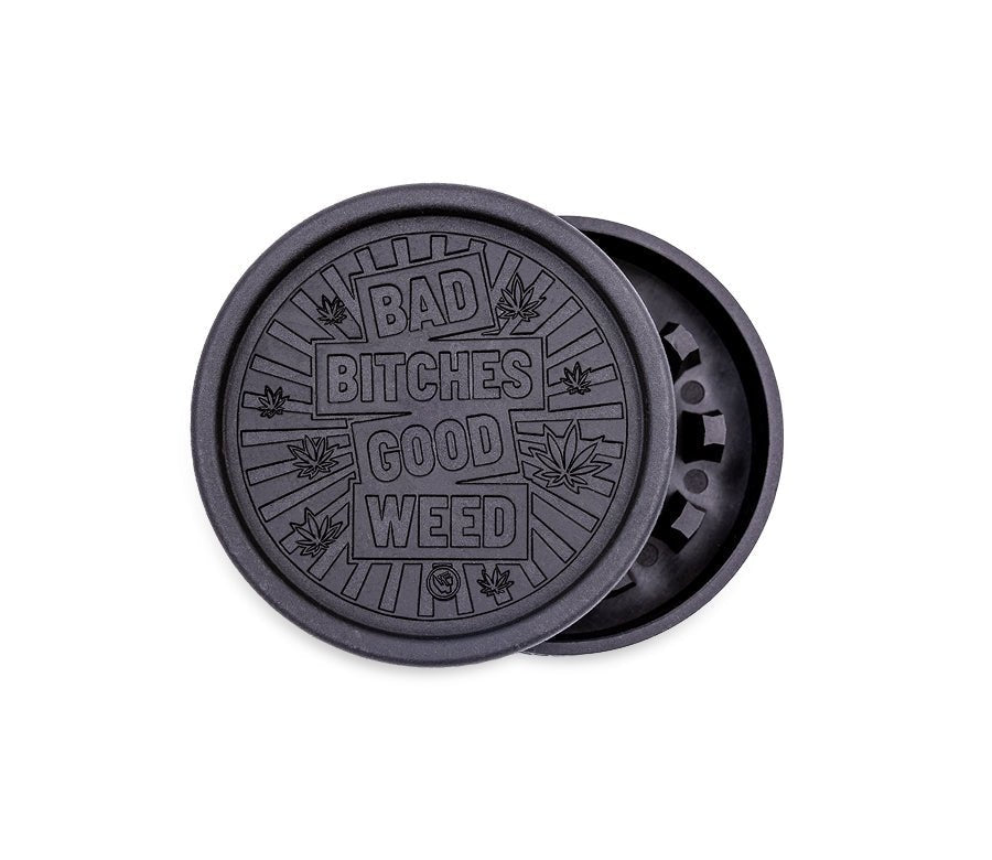 Hemp Grinder - Bad Bitches - 55mm - 2 Layers kaufen bei rauchwerk.ch