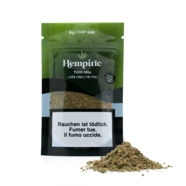 Hempiric Indoor CBD Trim Mix 8g Beutel