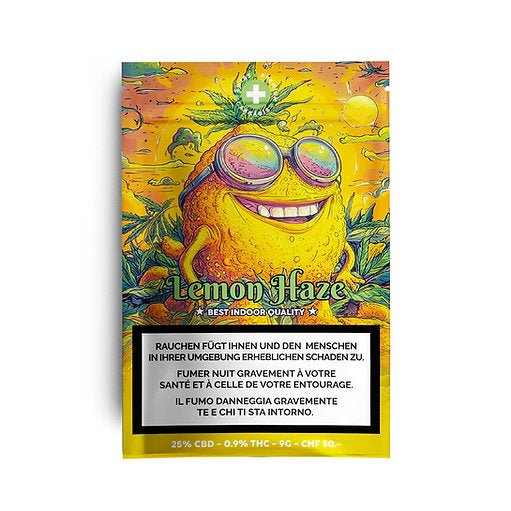 High Level Genetics - Lemon Haze - Indoor CBD Blüten - 2g kaufen bei rauchwerk.ch
