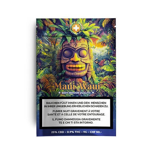 High Level Genetics - Maui Waui - Indoor CBD Blüten - 9g kaufen bei rauchwerk.ch