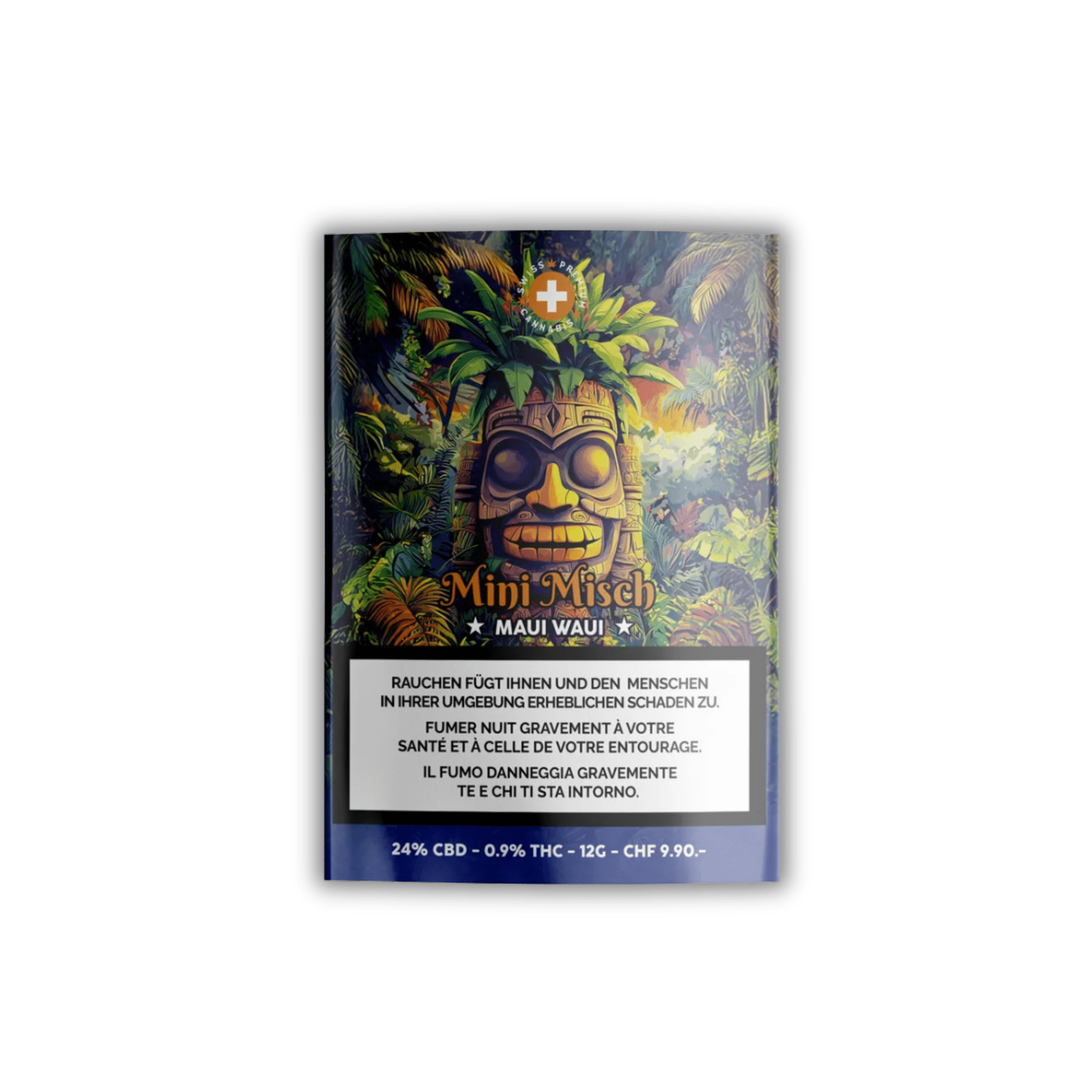 High Level Genetics - Maui Waui - Indoor CBD Mini Misch - 12g kaufen bei rauchwerk.ch