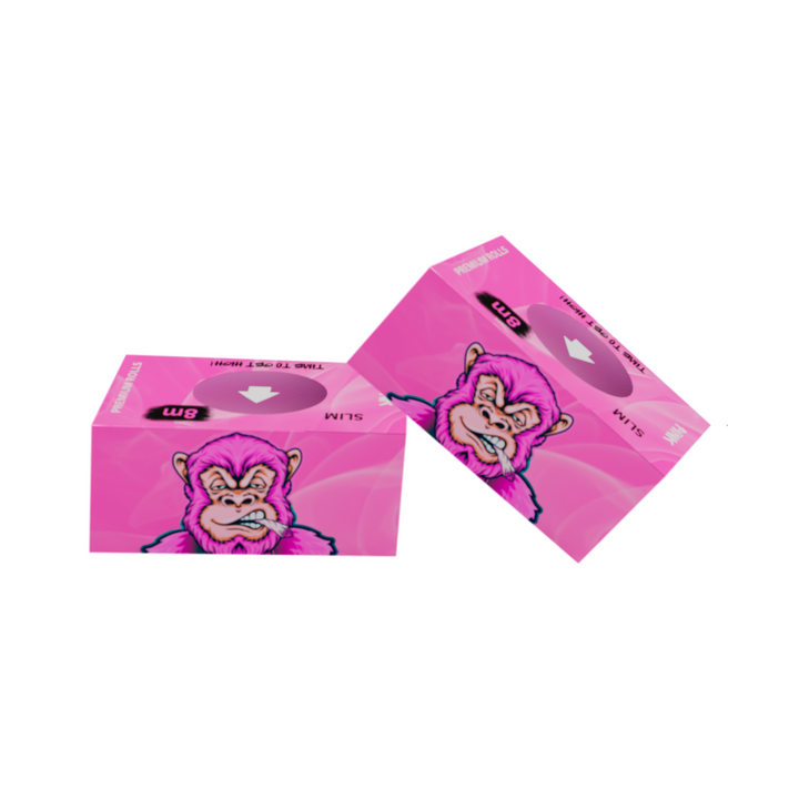 Highstore Pink Rolls, 8 m, 24 Stück