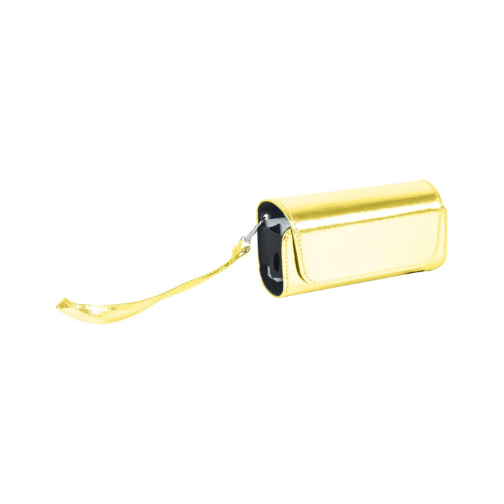 Hülle für IQOS aus PVC in Gold mit Aufhänger – Schutzhülle