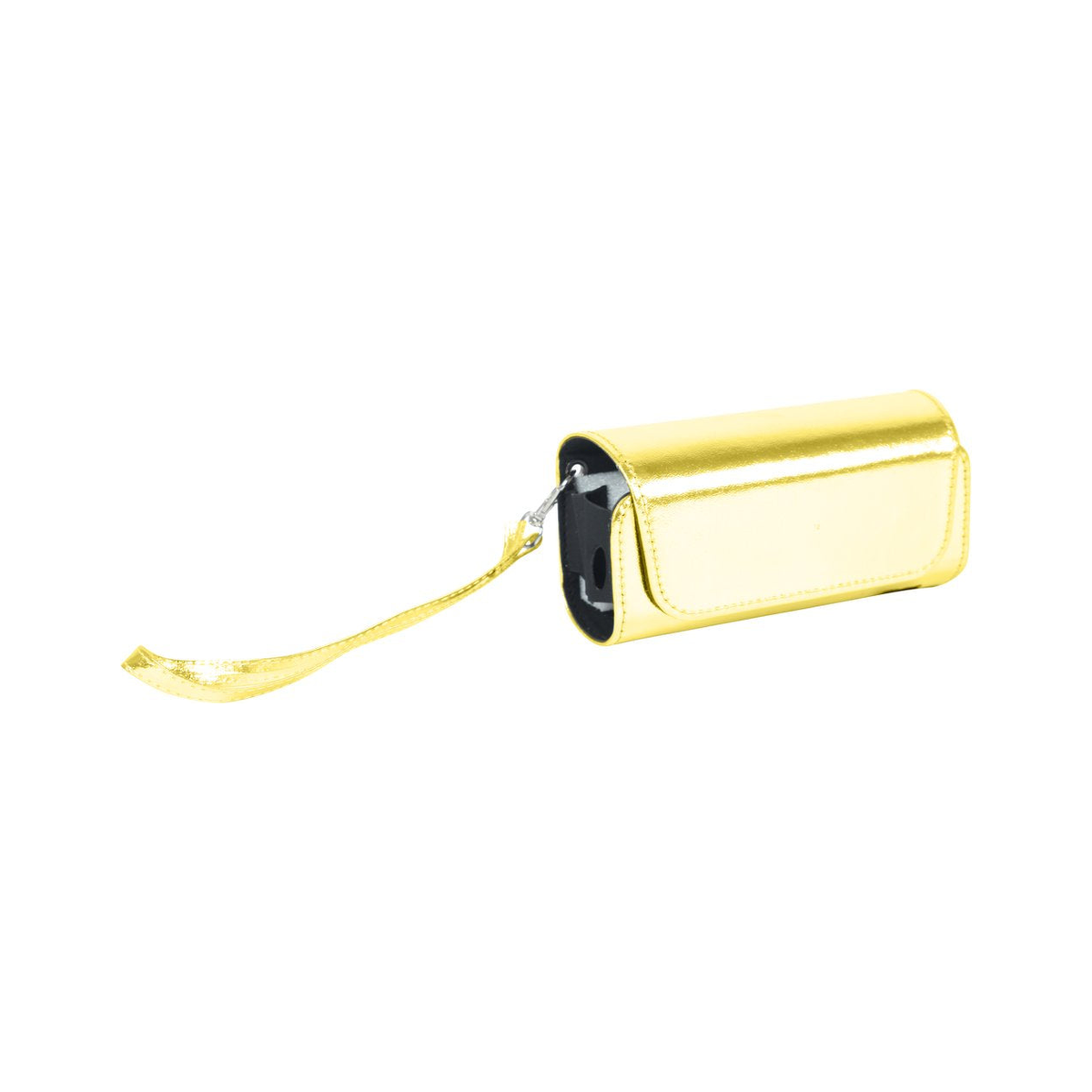 Hülle für IQOS aus PVC in Gold mit Aufhänger – Schutzhülle