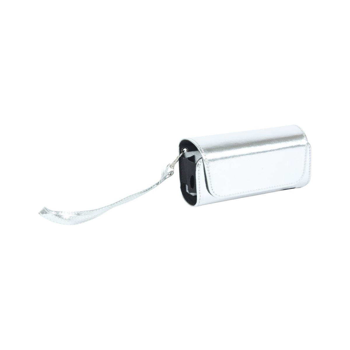 IQOS Schutzhülle aus PVC in Silber mit Aufhänger