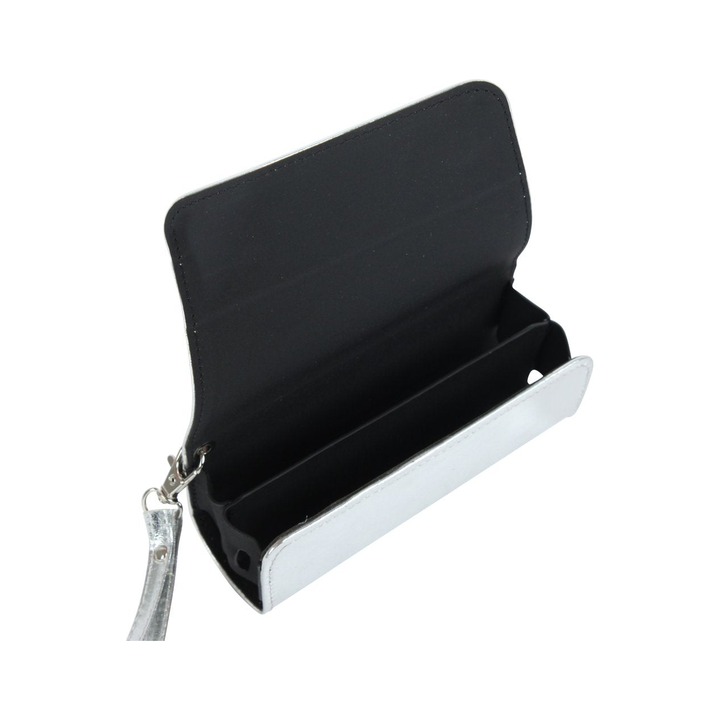 IQOS Schutzhülle aus PVC in Silber mit Aufhänger