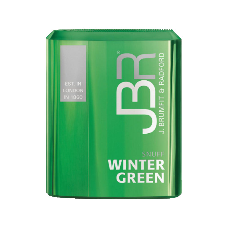 JBR Wintergreen Schnupftabak, 10 x 10 g