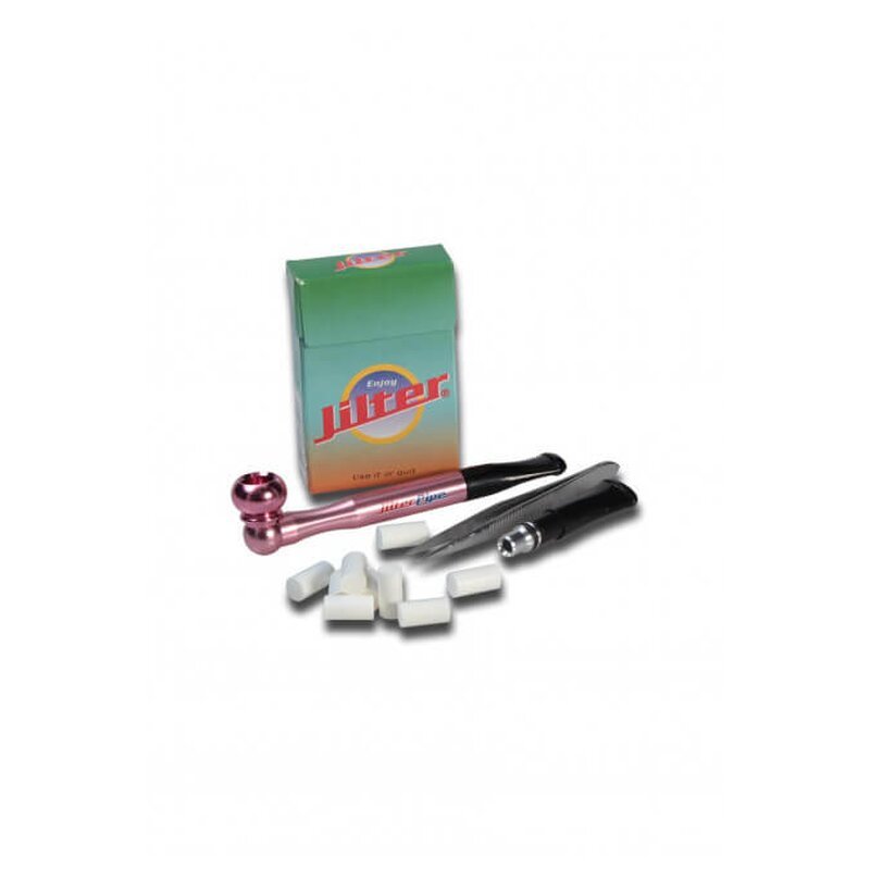 Jilter Alu One-Hit Pipe Pink 85 mm in Dose