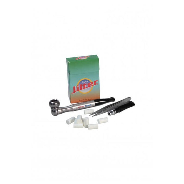 Jilter Alu One-Hit Pipe Silver 85 mm in Dose