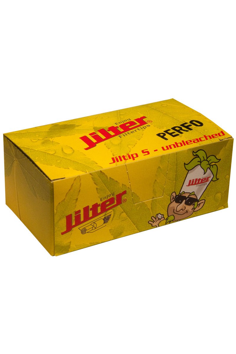 Geschlossenes Jilter Jiltip S unbleached PERFO Display (28 Packs)