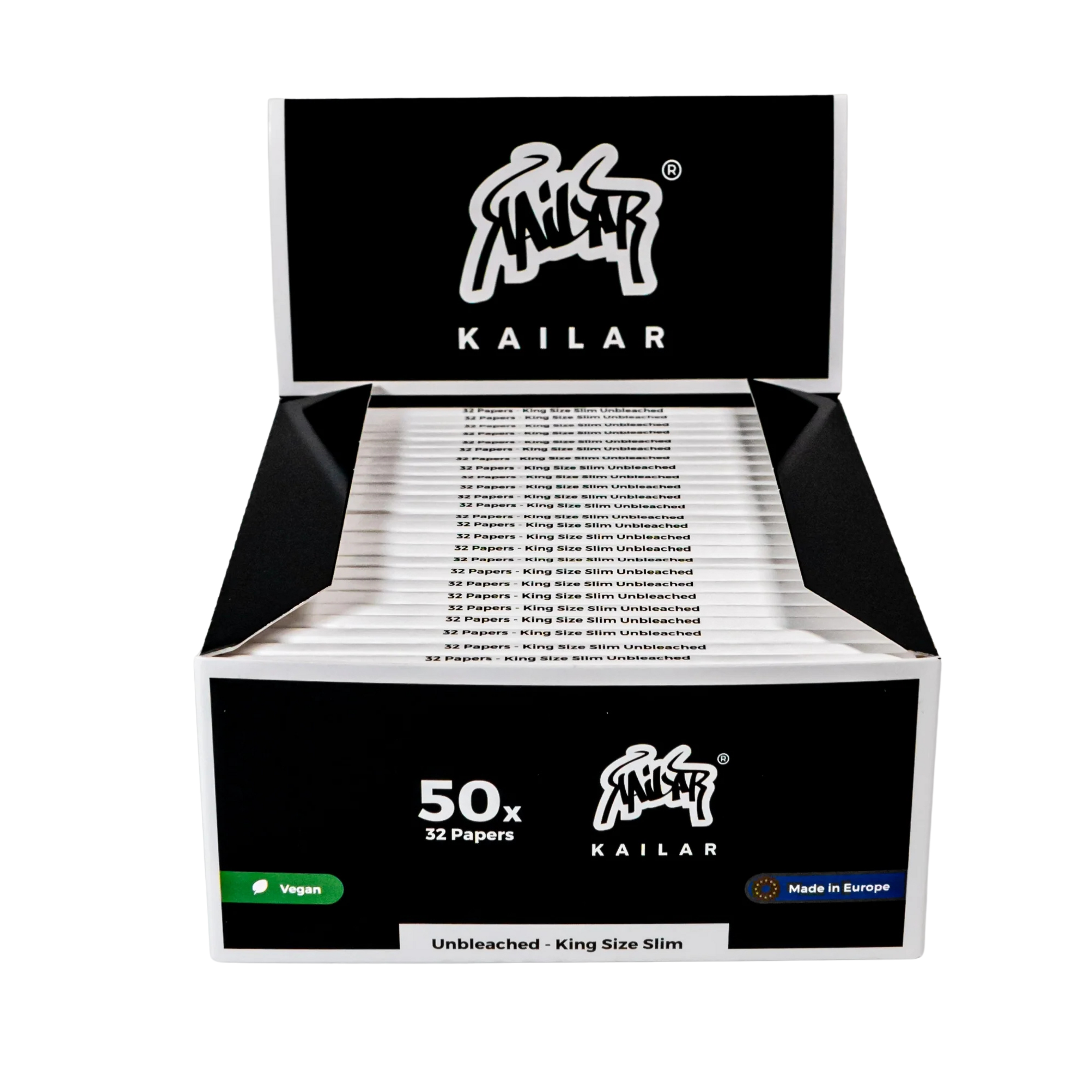 Kailar Longpapers Display mit 50 Heften à 32 Blättchen