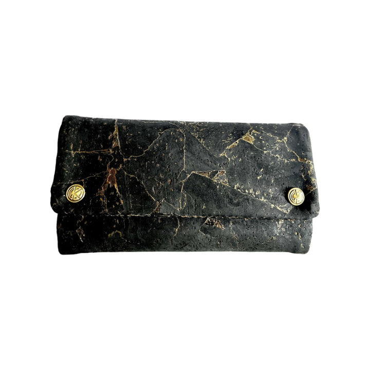 Kavatza Tabaktasche aus Kork, Golden Black Deluxe