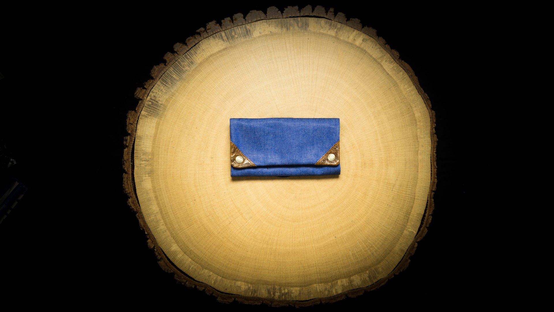 Kavatza Tabaktasche Indigo Jeans – Tabakbeutel im Jeans-Look