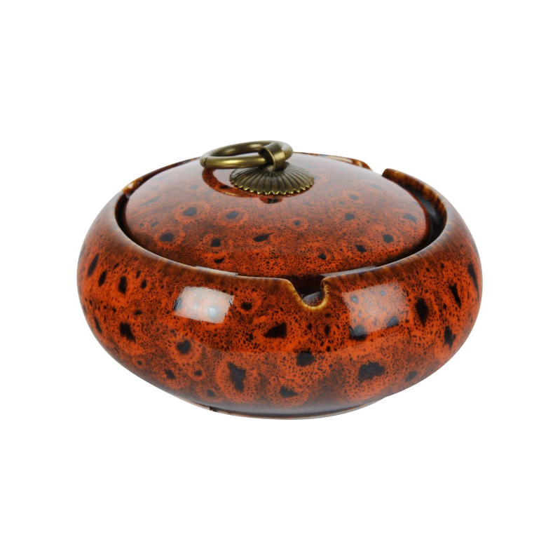 Keramik-Aschenbecher Oriental, 11 cm, assortiert, Ansicht 3