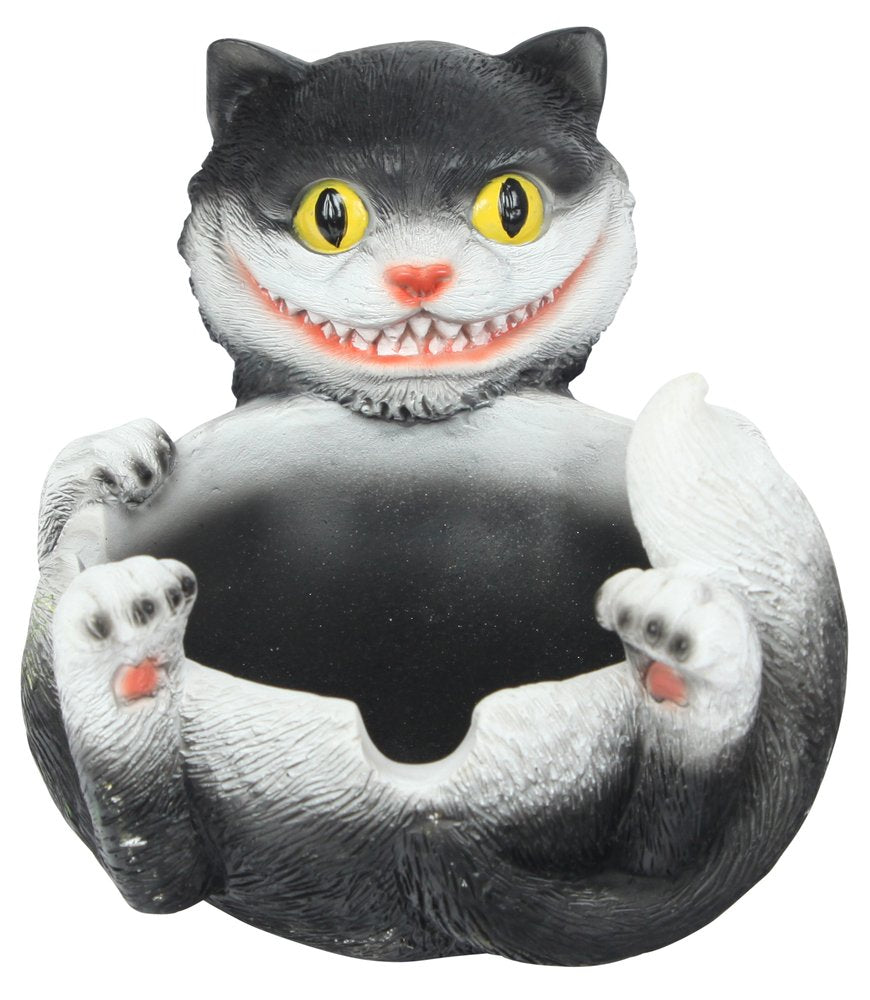 Keramik-Aschenbecher im Katzen-Design, 9 cm, Ansicht 1