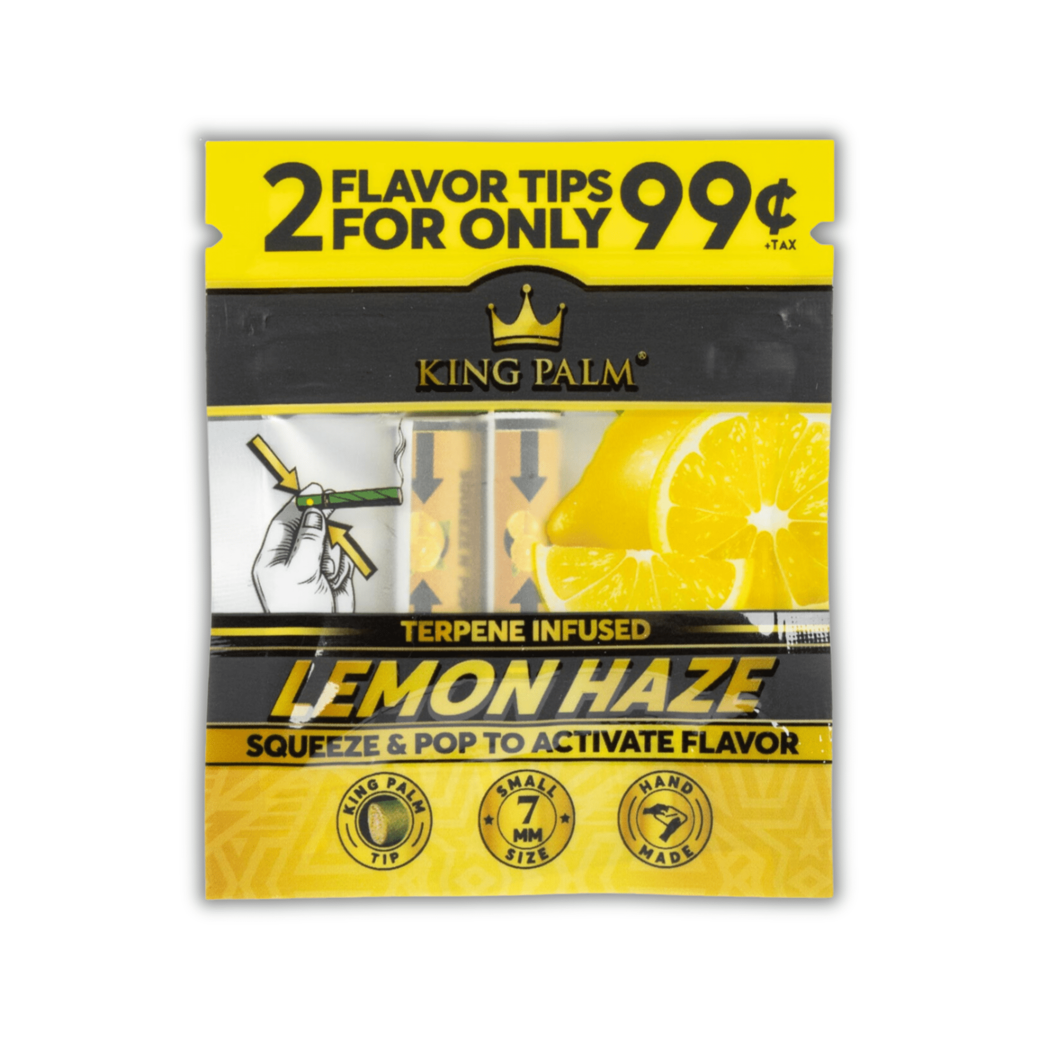 King Palm - Flavor Tips - 7mm - Lemon Haze kaufen bei rauchwerk.ch