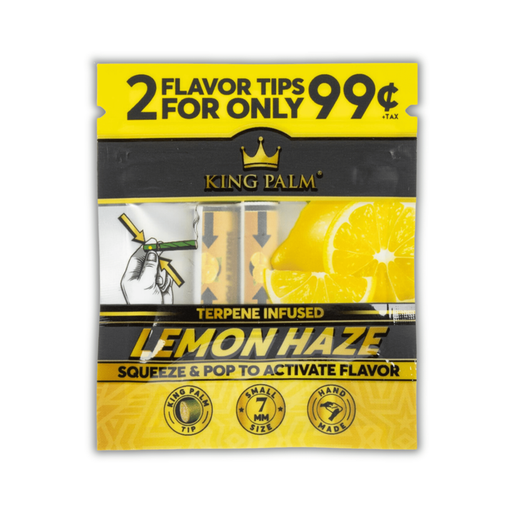 King Palm Flavor Tips Lemon Haze 7mm 2er-Pack