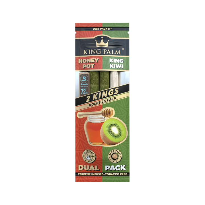 King Palm King Honey Pot & King Kiwi 2 Stück