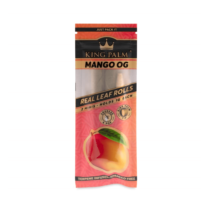 King Palm Mini Mango OG Real Leaf Rolls 2er-Pack