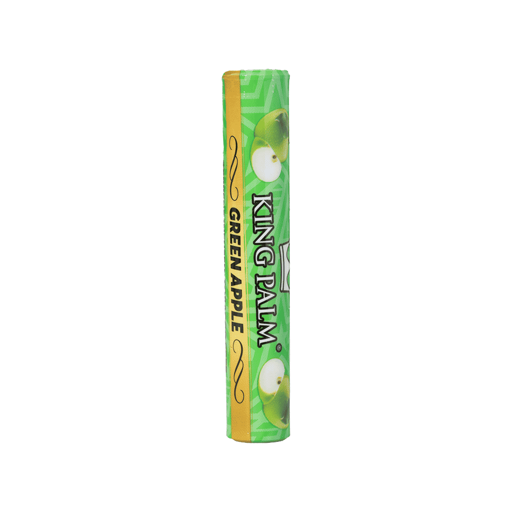 King Palm Mini Tube Green Apple vorgerollte Blunt Tube