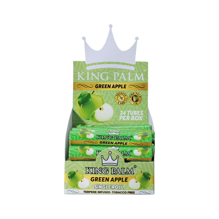 King Palm Green Apple Display mit 24 Mini Tubes