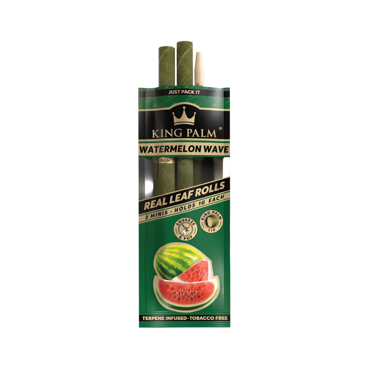 Detailansicht King Palm Mini Roll Watermelon Wave mit Tip