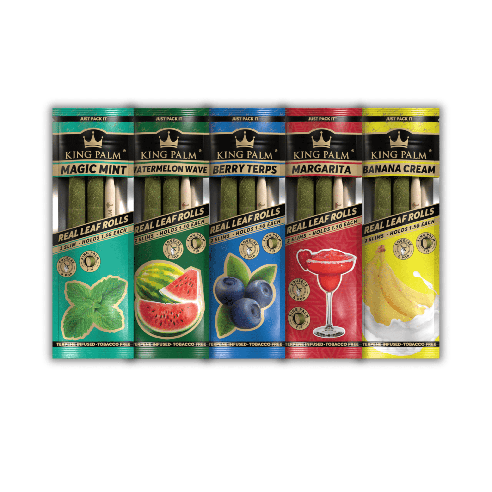 King Palm Slim Size Bundle mit 5 Sorten