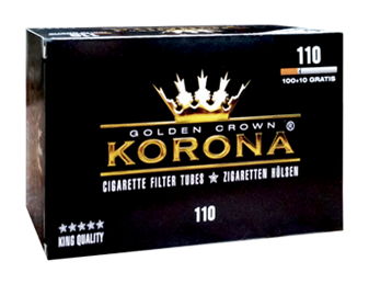 Korona Zigarettenhülsen, 110 Stück