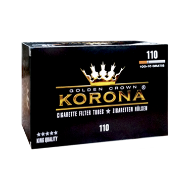 Korona Zigarettenhülsen, 110 Stück