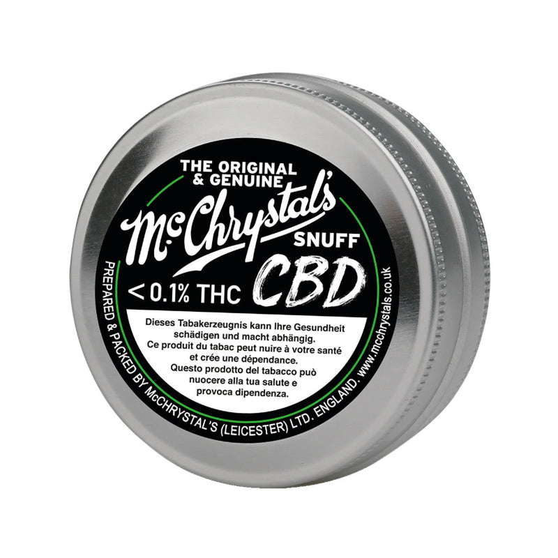 Mc Chrystal's CBD Schnupftabak, 12 x 8,75 g