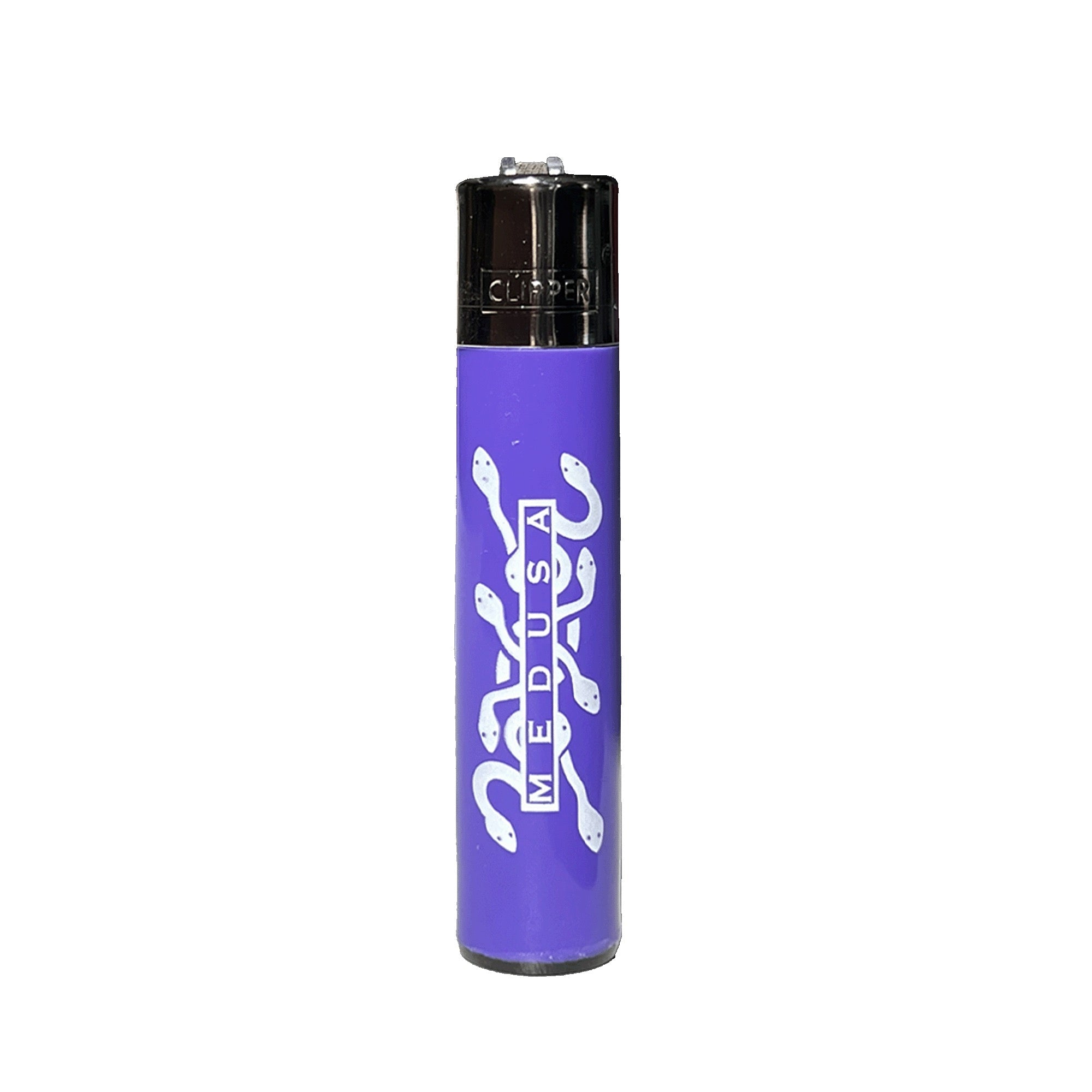 Medusa Clipper Feuerzeug Violet Edition 48er Display