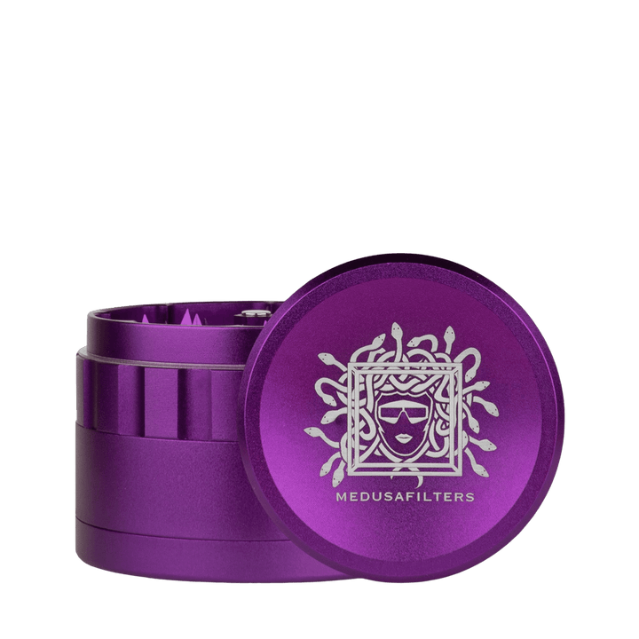 Medusa Keramik Spike Grinder Violet 64 mm, 4-teilig