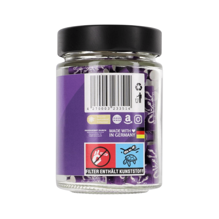 Detailansicht: MedusaFilters VIOLET 100er Glas mit Hybridfiltern