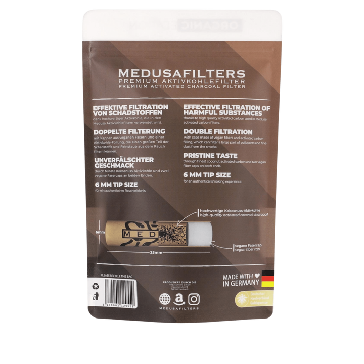 Detailansicht Medusa Organic Hybridfilter 6 mm Vorteilspack
