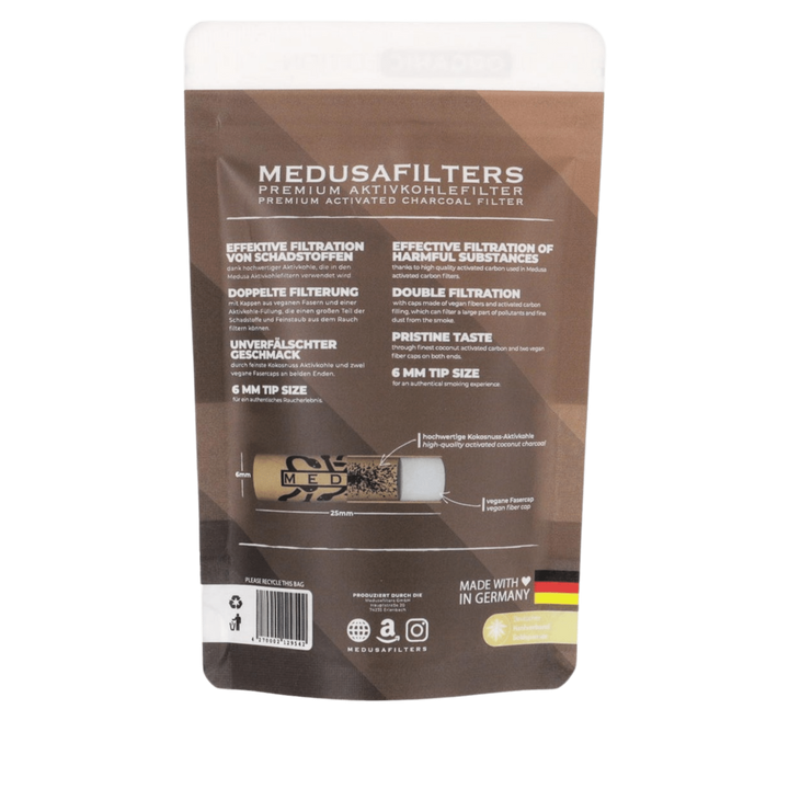 Detailansicht MedusaFilters Organic Hybridfilter 6 mm, 25 mm